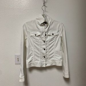 Michael Kors Denim Jacket Color White Size XS XP